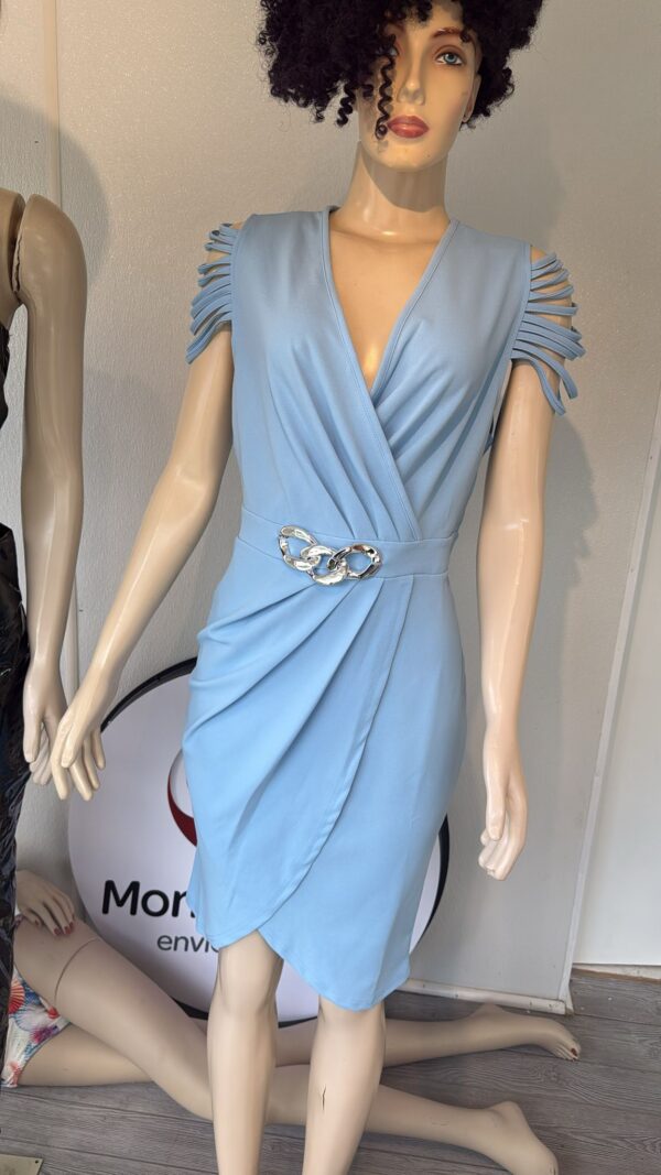 Vestido Azul Elegante